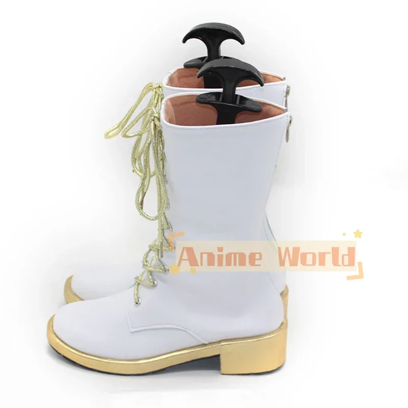 Dzieci Chłopcy Dziewczęta Gra KPop Demon Hunters HUNTR/X Zoey Buty Cosplay Botki Halloween Karnawałowe Buty Szyte na Miarę