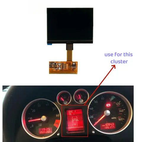 10 best sales audi a4 b5 lcd display - №8
