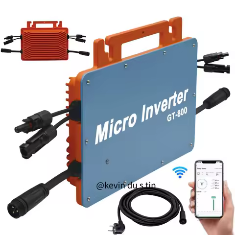 Micro Inverter Intelligent WI-FI APP Monitoring MPPT Waterproof IP66 Power Generation System Solar Grid Grid Inverter