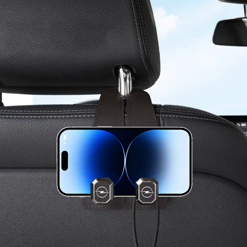 Крючки для спинки автомобильных сидений, замшевые крючки с двойной головкой, аксессуары для салона автомобиля для Opel Insignia Astra Antara Meriva Zafira H G Corsa