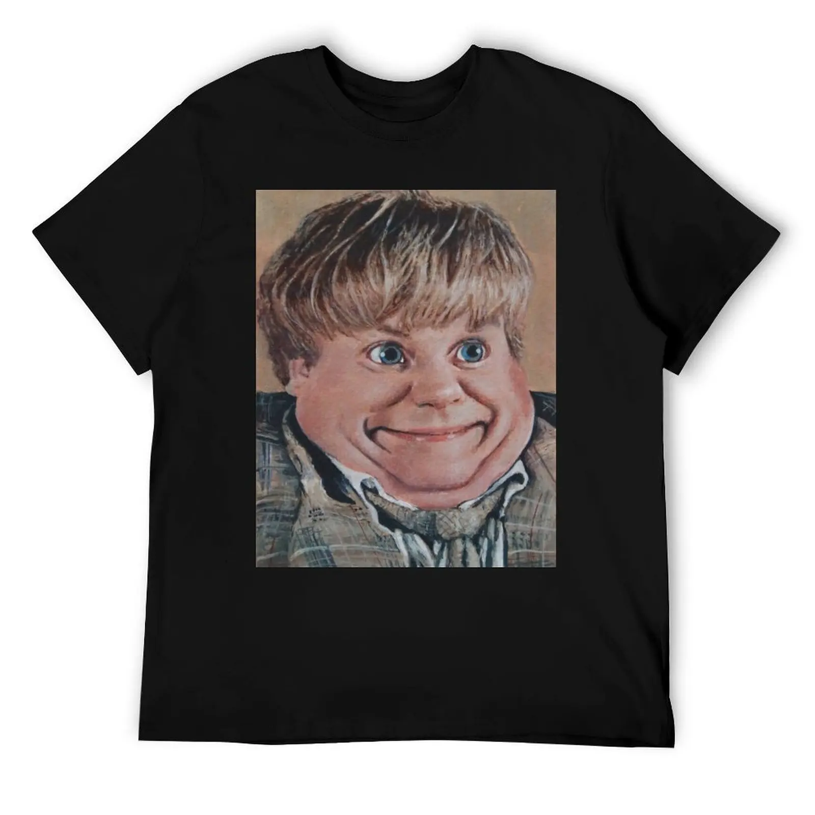 

Chris Farley Liquified Tommy Boy Surreal Picture Portrait of Chris Farley Pop Art Painting By Tyler Tilley T-Shirt