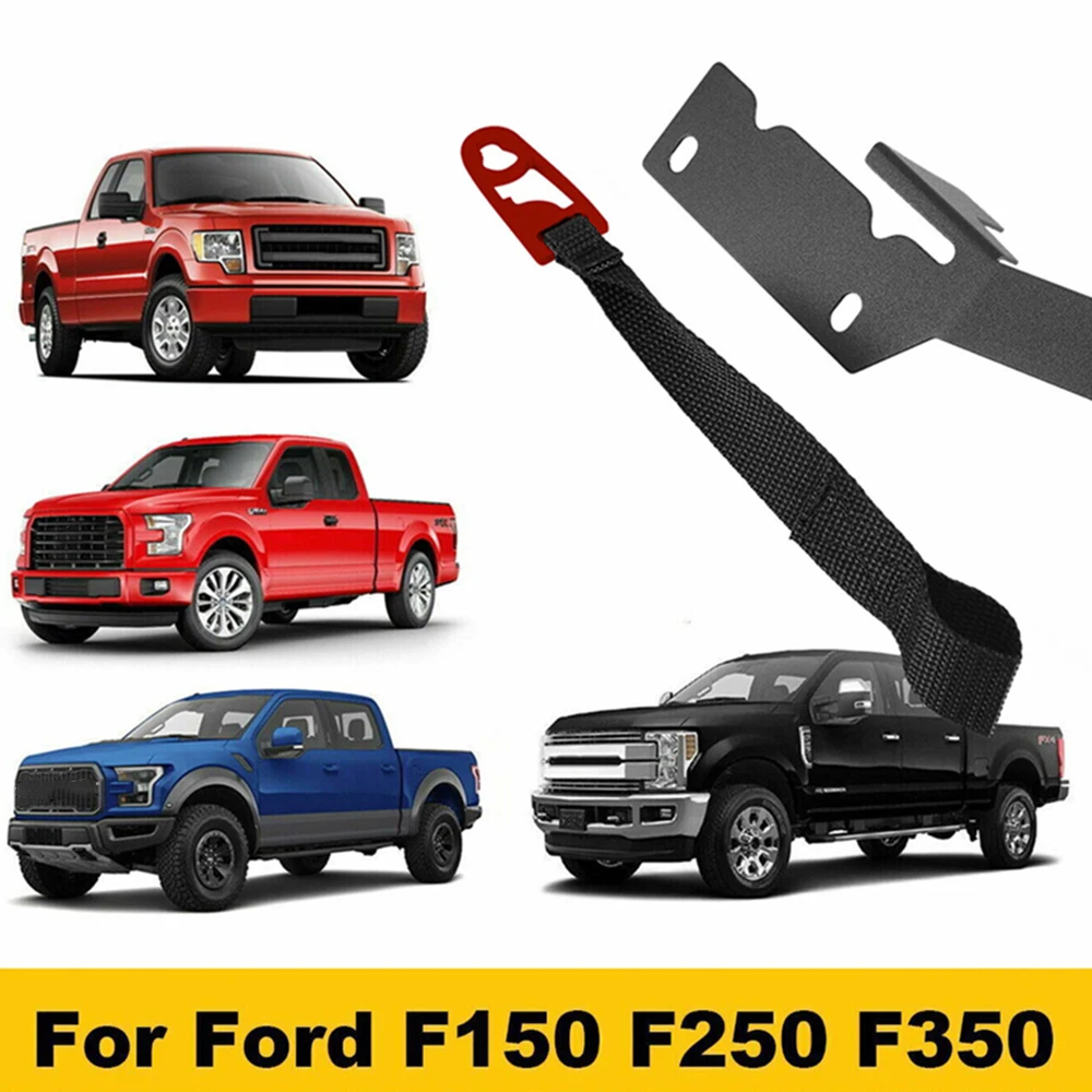 For Ford F150 F250 F350 Durable Buckle Adjustable Strap Safety Belt Buckle Rear Seat Quick Latch Car Release Belt