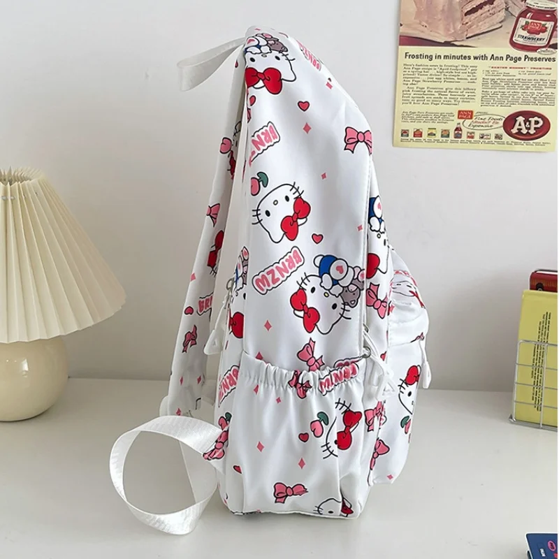 MINISO New Cartoon Pattern Travel Bag For Women Fashionable And Portable Handbag Large Capacity Casual Luggage Bag Cute Backpack