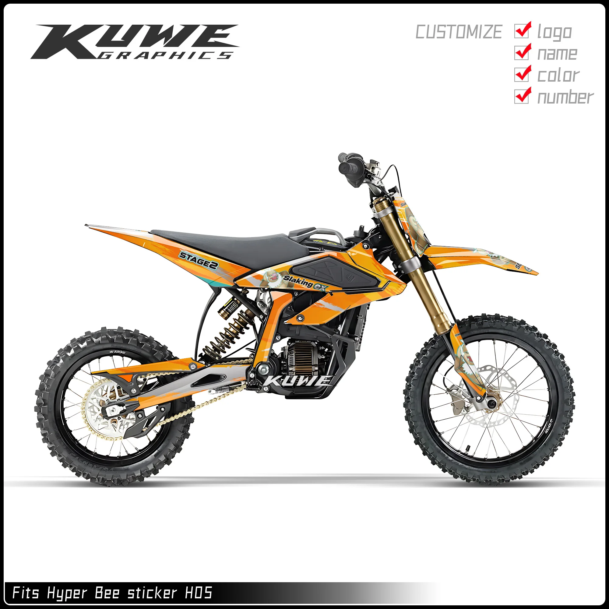 Suitable for Surron Hyper Bee Graphics Kit Decals Kit Sticker