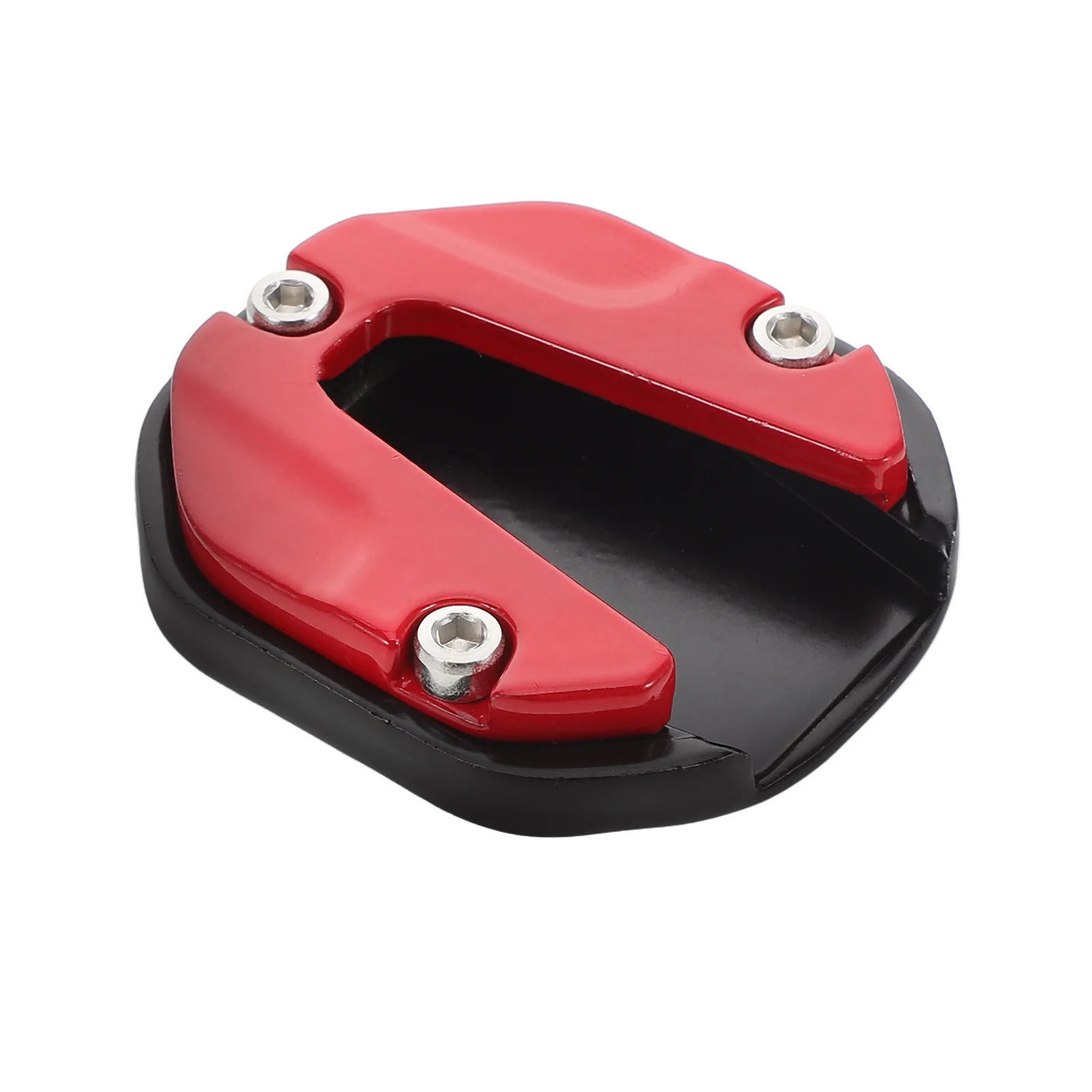 وسادة مسند للدراجة النارية موسعة ومضادة للانزلاق وقاعدة جانبية وحامل داعم لتمديد أجزاء الدراجة النارية المستقرة لوقوف السيارات #5