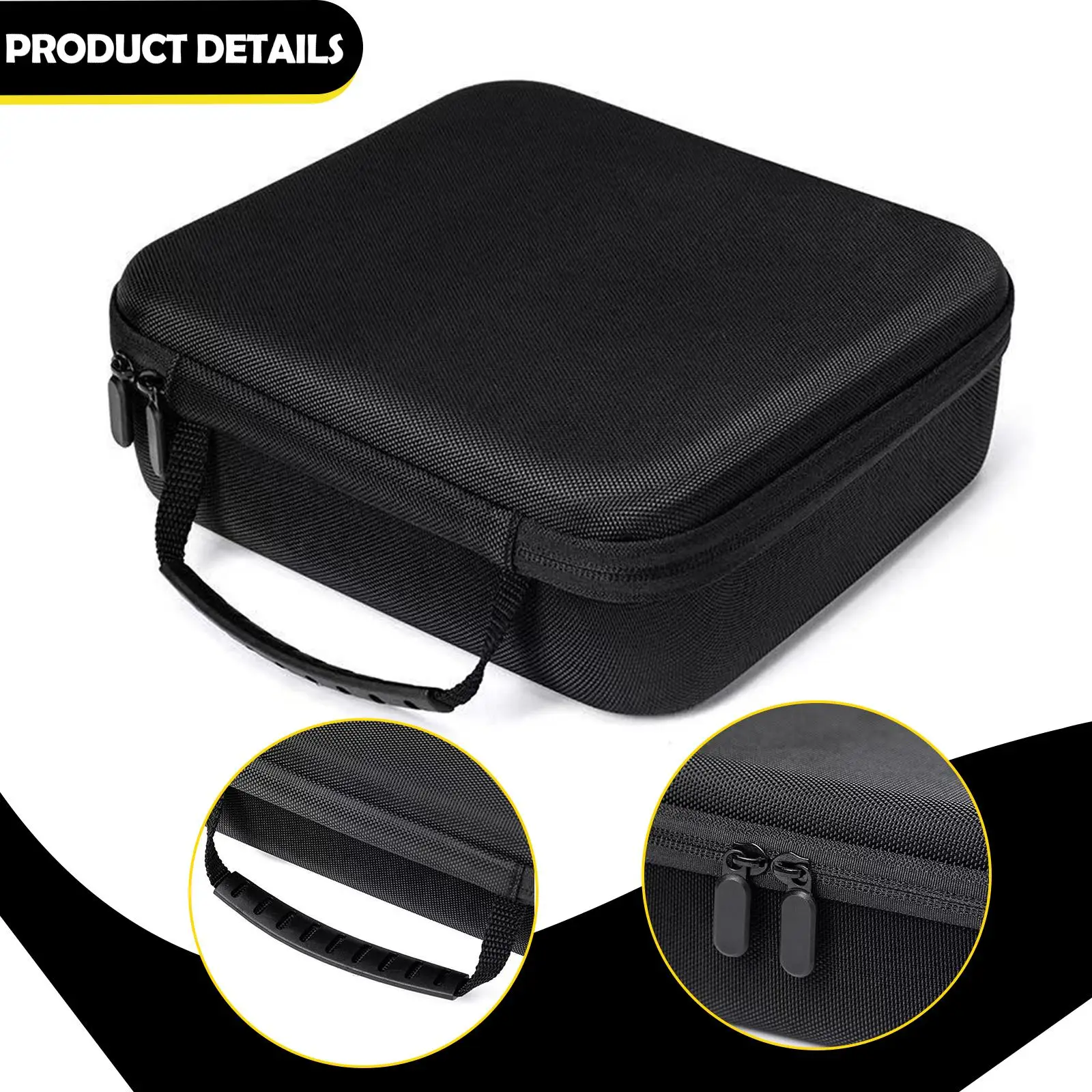 EVA Carrying Case Shockproof Universal Electronics Accessories Storage Bag Organizer Storage Case Headset Travel Bag for Earbuds