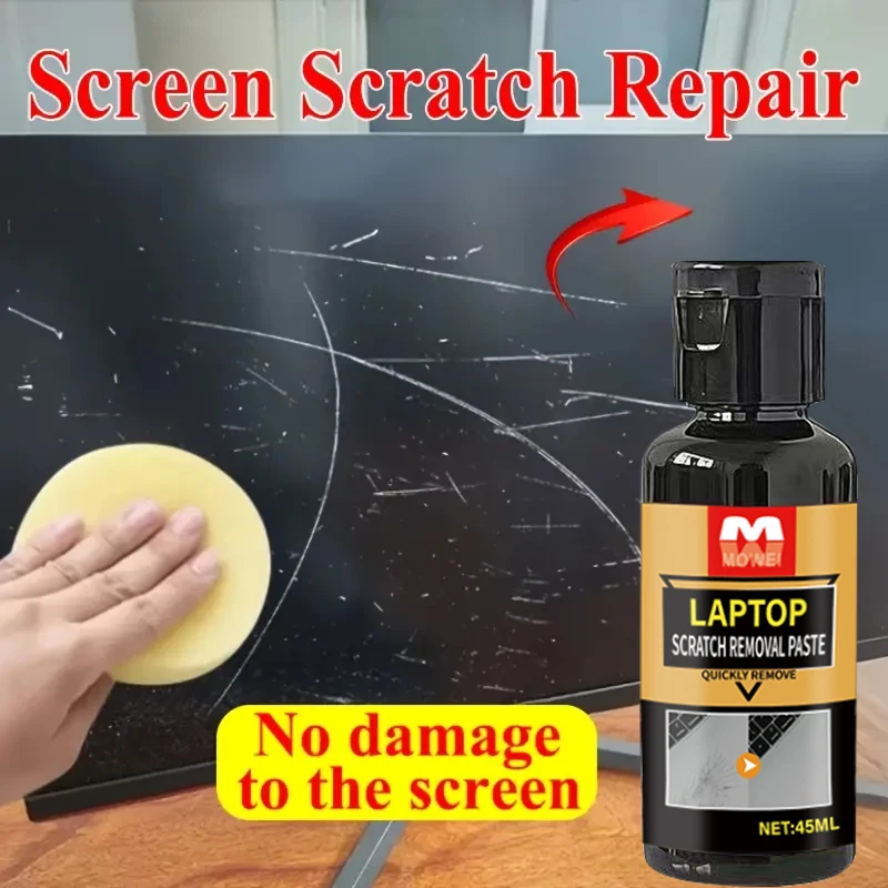 Professional Scratch Remover Kit - Polishing Paste for Glasses & Phone Screens, Repair Scratches, Restore High Transparency
