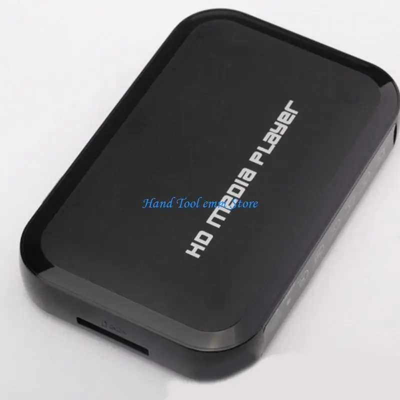 H37F USB External HDD Player With for MMC U Disk Support MKV AVI Media IR Play