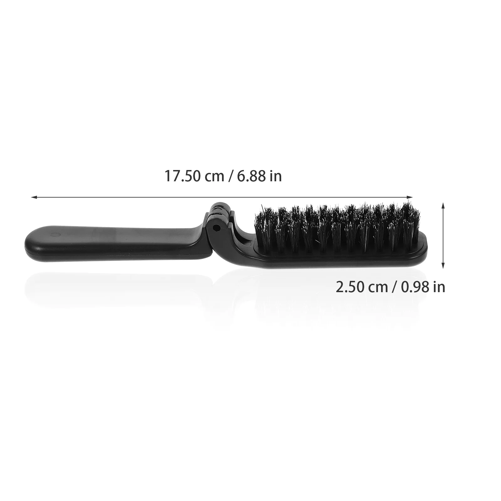 Cepillo de limpieza de Peine de viaje para hombres, cepillo desenredante para bigote, cepillo de aseo para hombres, cepillo de limpieza para tallado de peluquero, estilismo