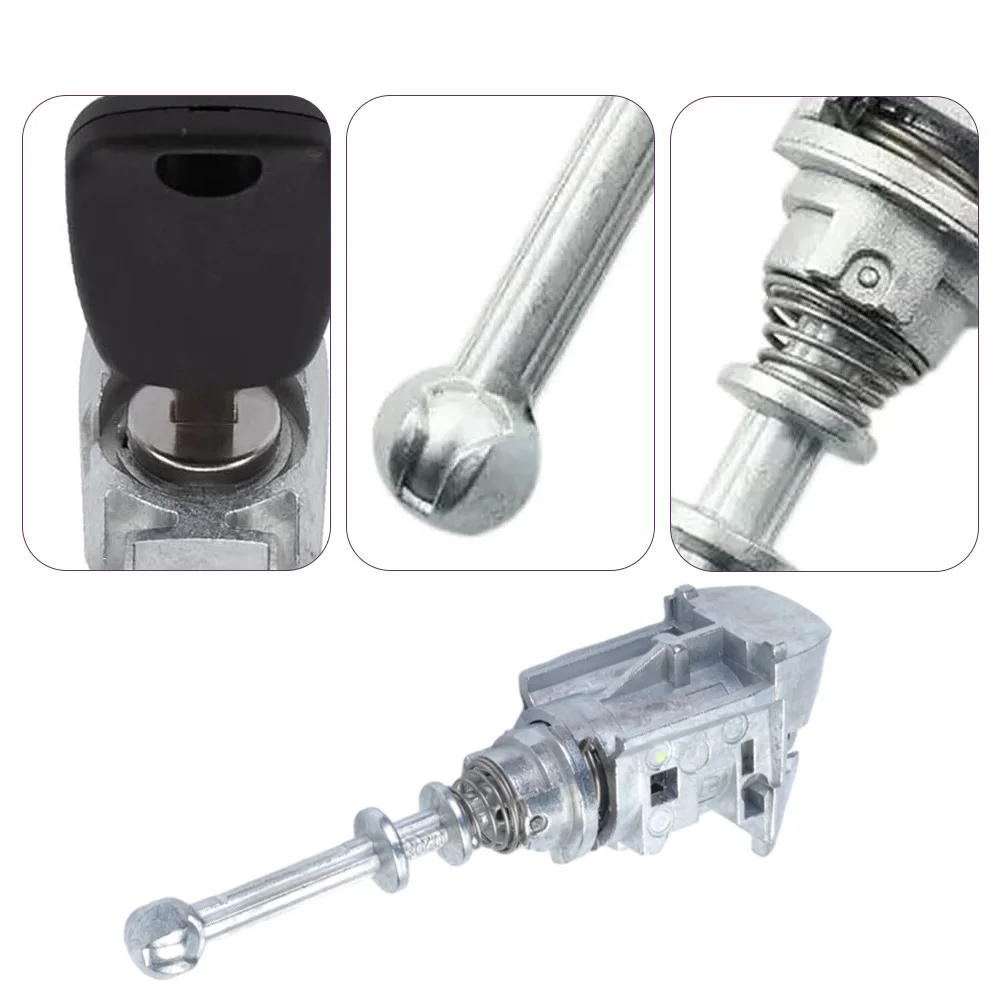 9170Y0، 9170Y1 أسطوانة قفل باب السيارة مع مفتاح لبيجو 407 سيتروين C4 2004-2011 بيكاسو 2006-2008 #4