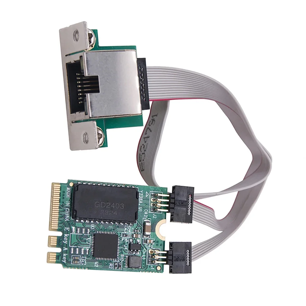 M.2 Key A + E 2,5G Gigabit Ethernet tarjeta Lan de red RTL8125B Chipset accesorios para herramienta de medición de prueba accesorio