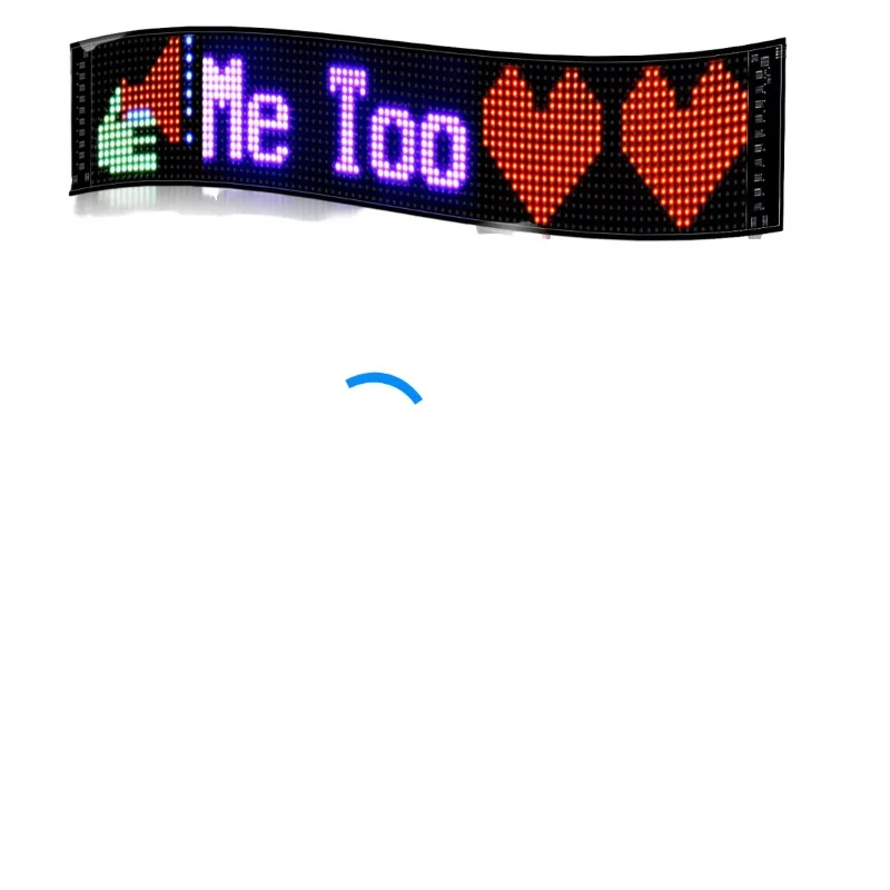 

Customizable Programmable Folding Light Emitting Diode Screen Flexible Digital Outdoor Mobile Control Scrolling Light Emitting