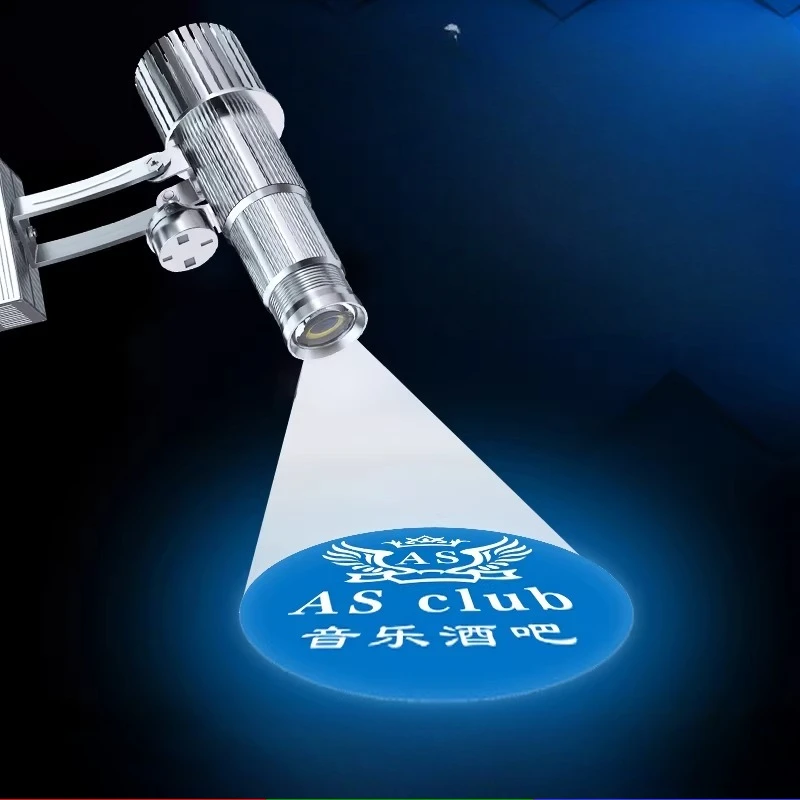 

Projection light, logo spotlight, ground rotating signboard pattern, door head, outdoor waterproof LED advertising projection