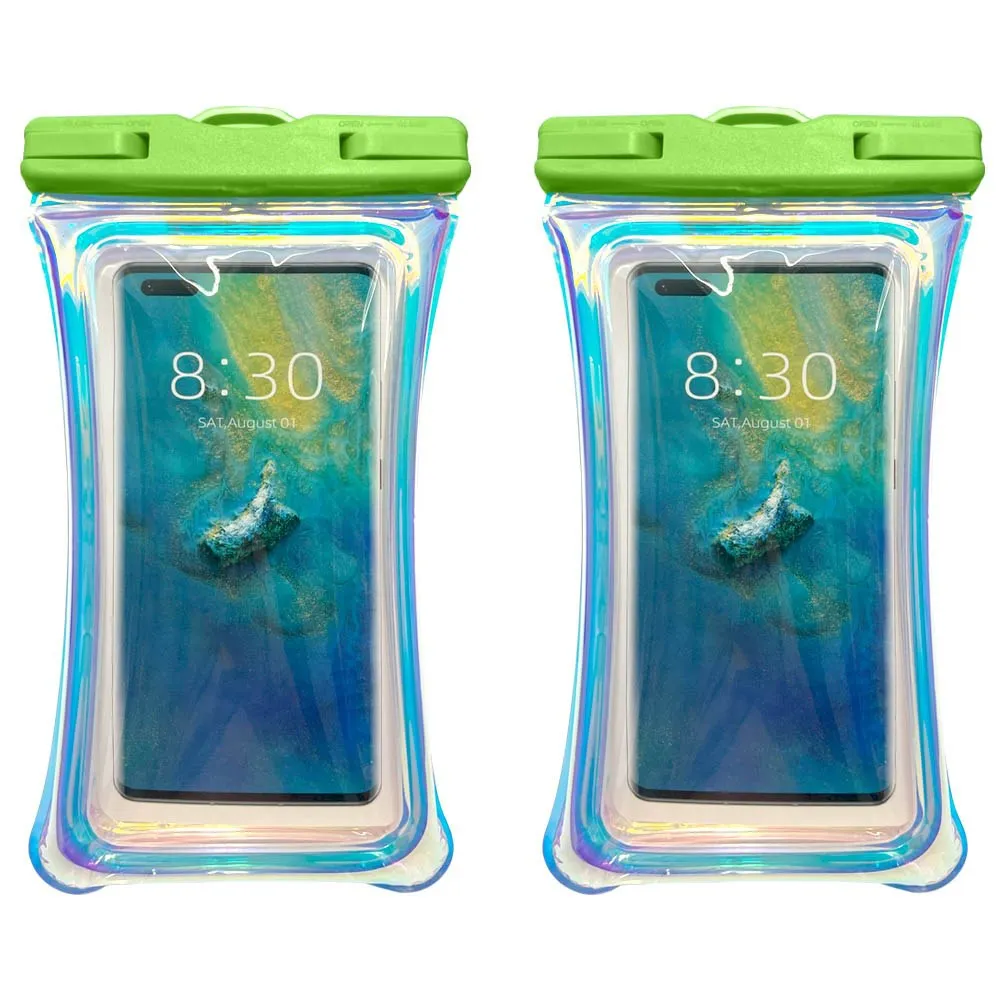 

YIYUEJIA Holographic Dual Touch Screen Smartphone Waterproof Bag - Mobile Accessories Waterproof Bag