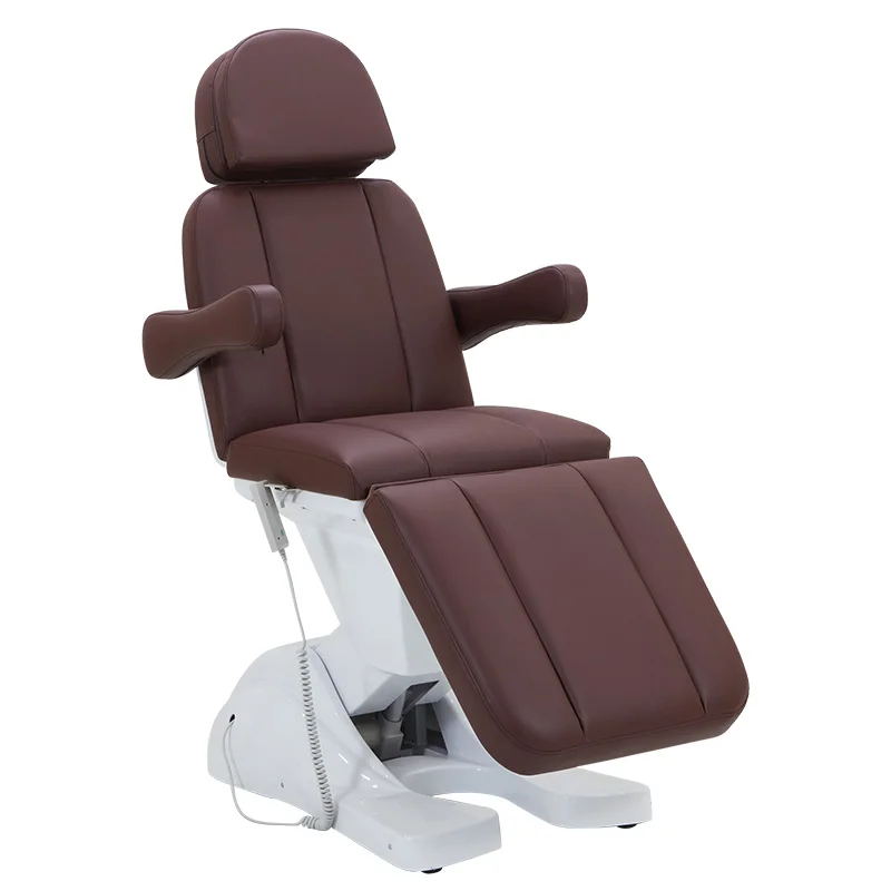 

Wholesale Pu Leather Folding Electric Massage Bed with Breathing Hole 3 Motor Electric Hydraulic Massage Table Facial Bed