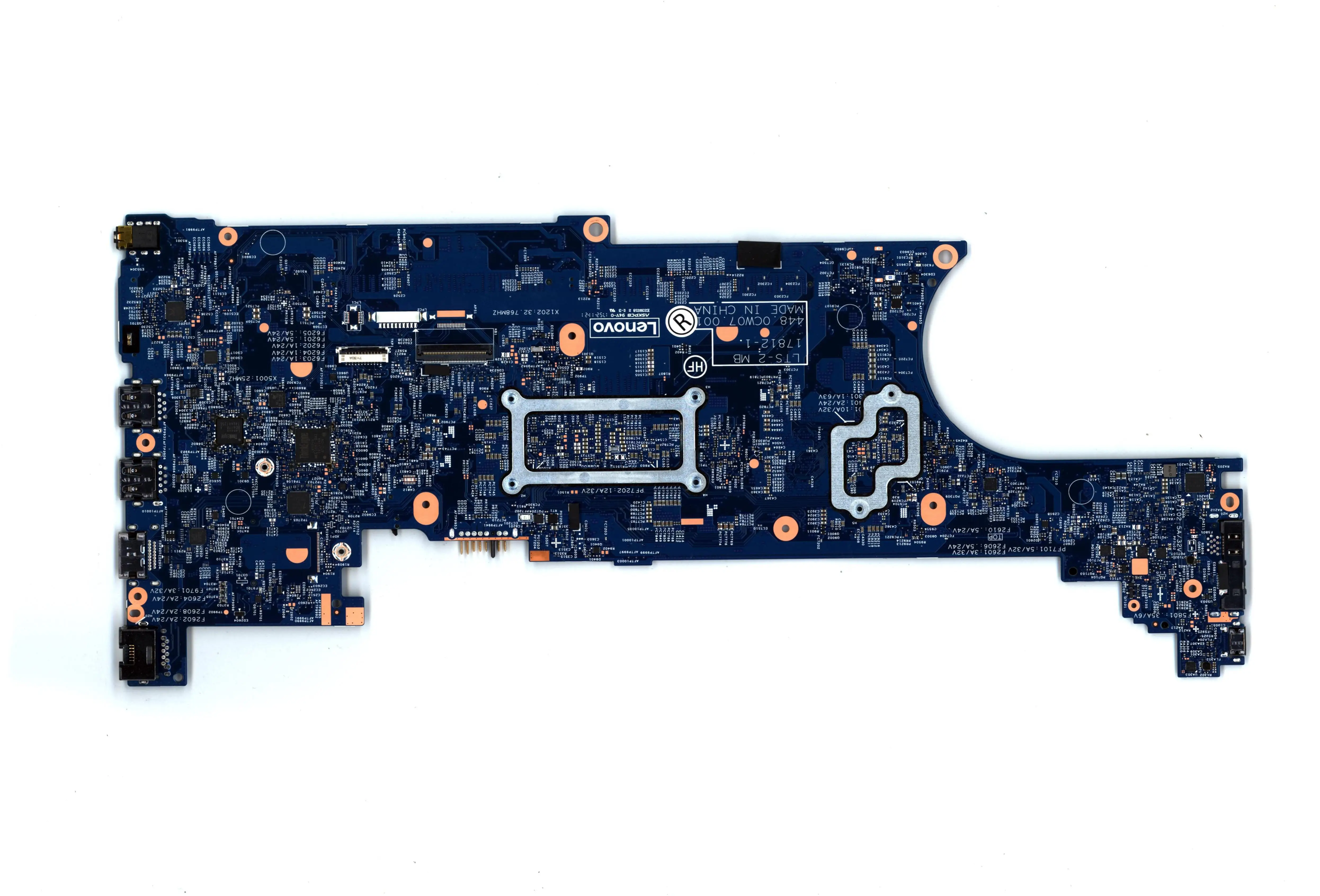 LTS-2 17812-1 Mainboard  For Thinkpad T580 P52S Laptop Motherboard with CPU I5 I7 100% Fully Tested