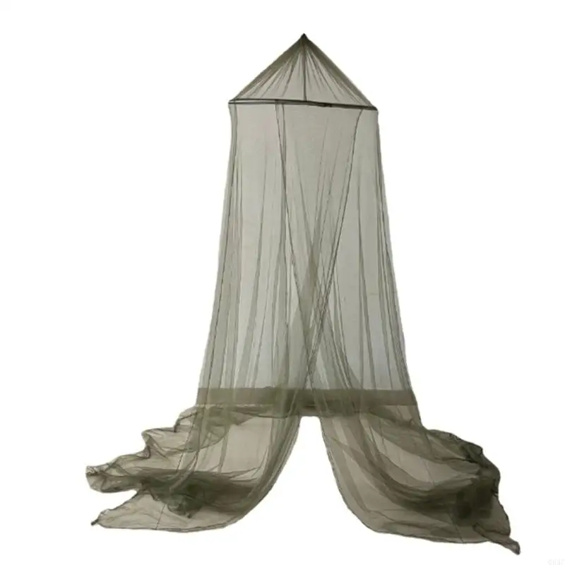 

Q84C Outdoor Dome Mosquitoes Netting Camping Bedding Patio Mosquitoes Netting Portable Fly Netting for Single Camping Use