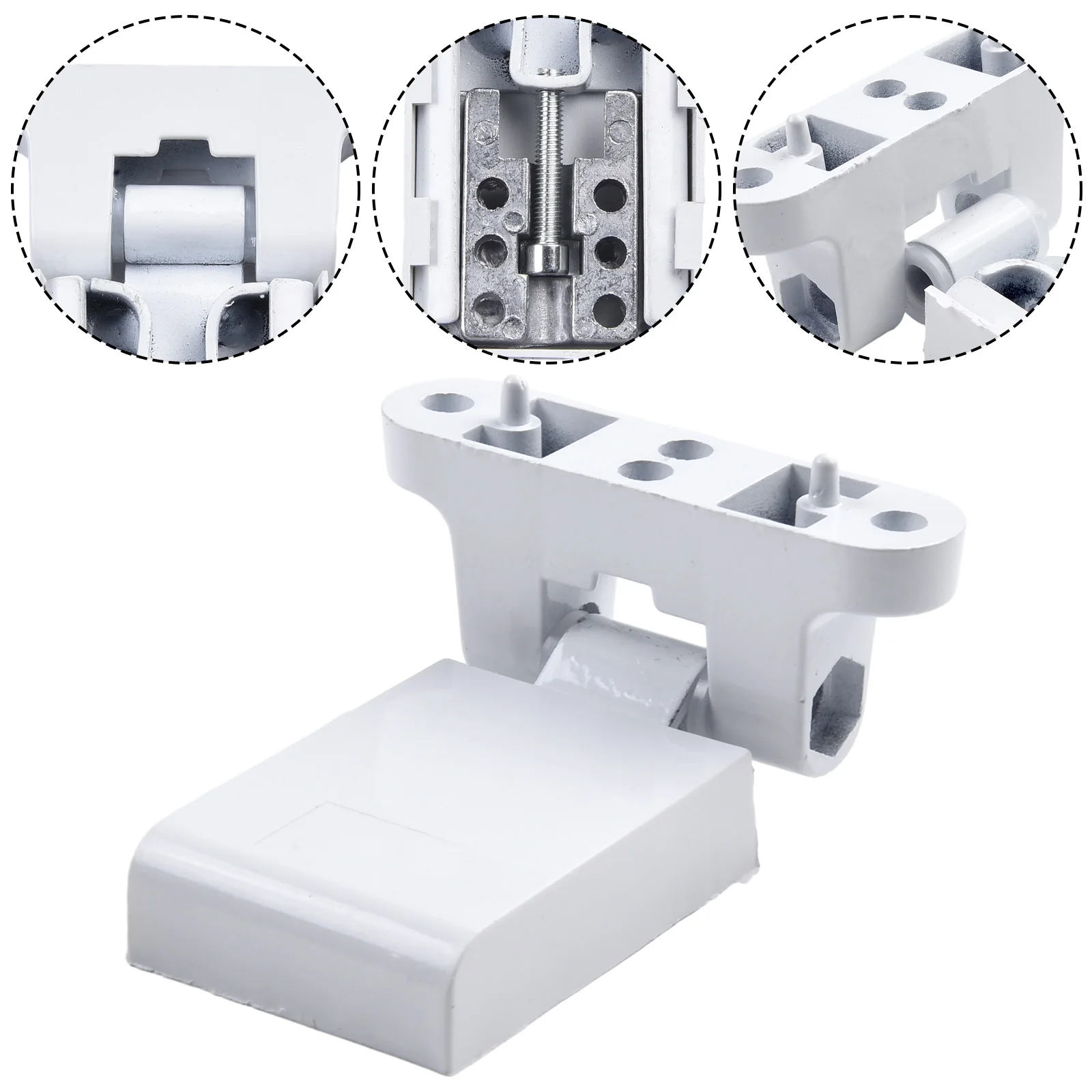 1PC Door Flag Hinge Door Hinge PVC French Doors Left Right Upvc Door Hinges White Door Window Hinge Hardware
