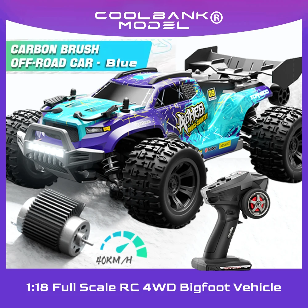 SCY- 18101 1:18 High Speed Drift Racing 30KM/H Brushed Motor 4WD RC Car Off Road Car Toy for Boys Adults Car Model Hobby Gifts