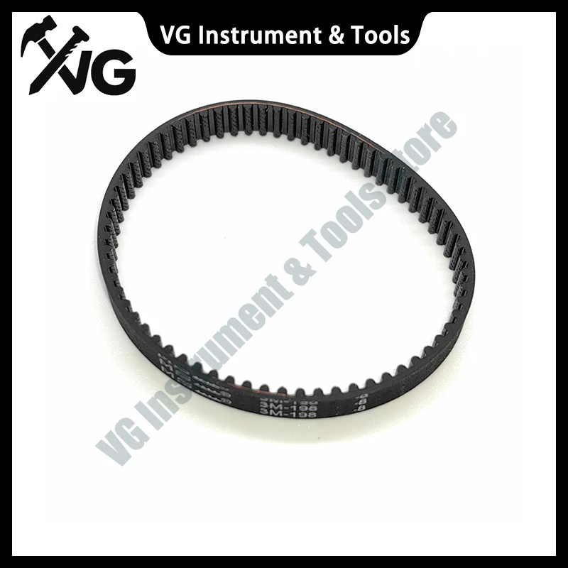 New 1pcs 3M-198-8 Vacuum Cleaner Parts Belts Length 198mm Width 8mm Repair Accessories