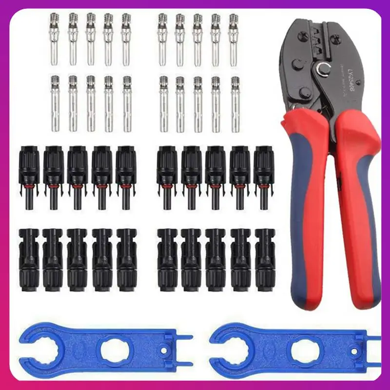 

ABKL-LY-2546B Wire Clamping Terminal Pliers Cold Pressing Terminal Kit Solar Crimping Tool Kit Accessories
