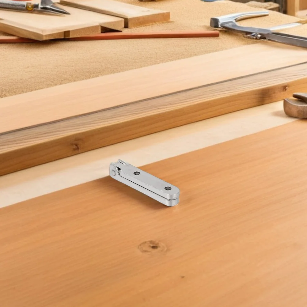 12Pcs Wood Box Hinges Zinc Alloy Right Angle Design for Jewelry Chest Cabinet Small Decorative Hinges DIY Furniture Hardware