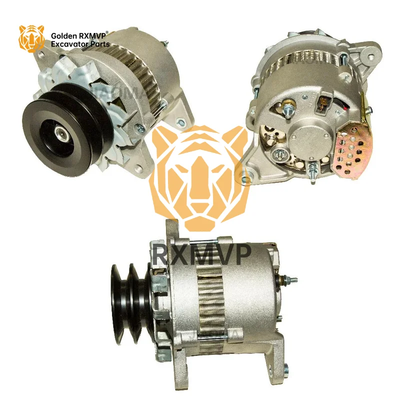 1P94-29 600-821-3850 0-33000-5510 24V 20A Excavator Alternator for KOMATSU FD45 HITACHI ISUZU PC60-5 4D95 EX60-1