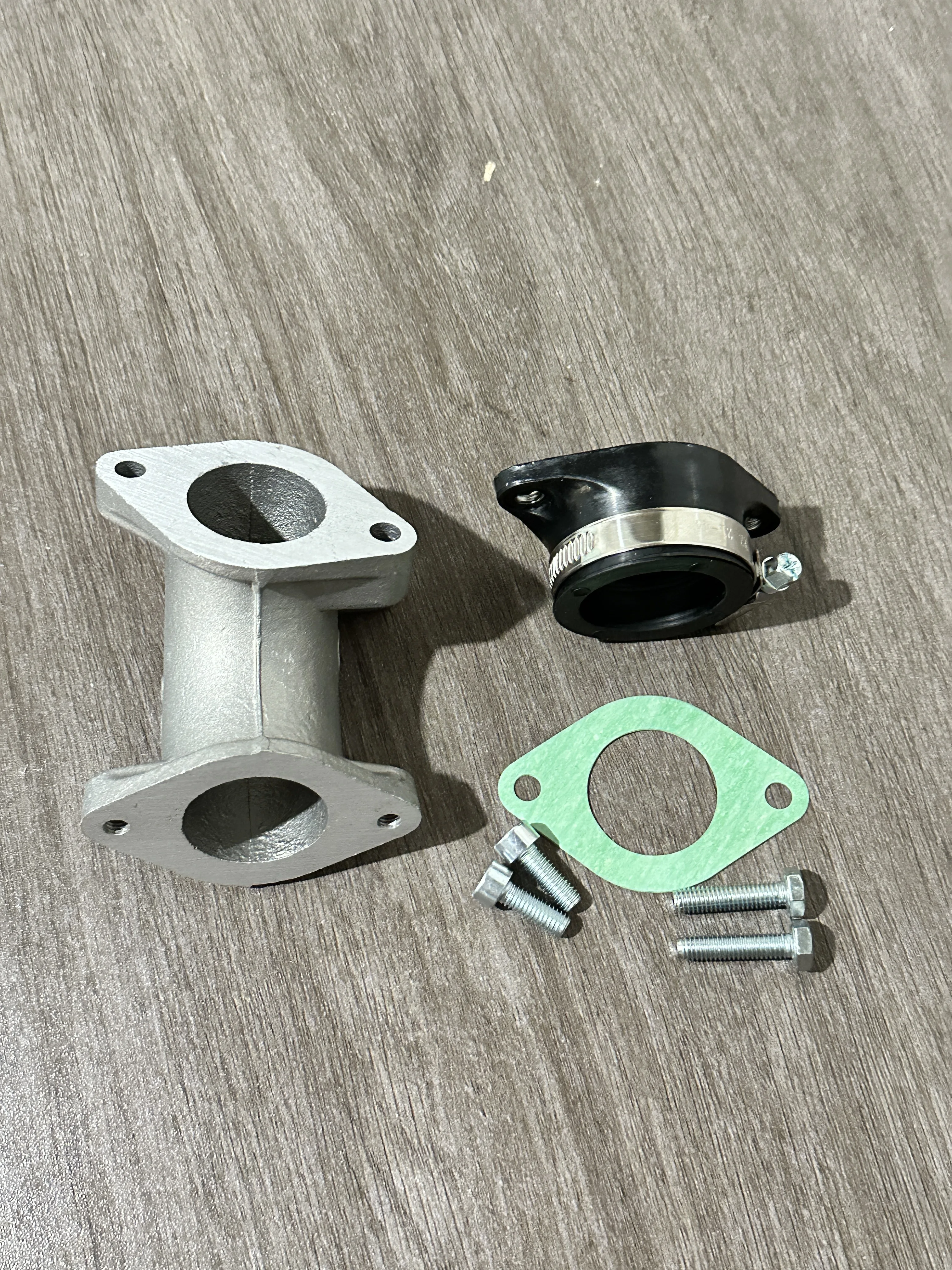 Zongshen 190Cc Engine W1901P62Yml مجموعة مشعب السحب، خرطوم أنبوب مدخل المكربن مع حشية #2