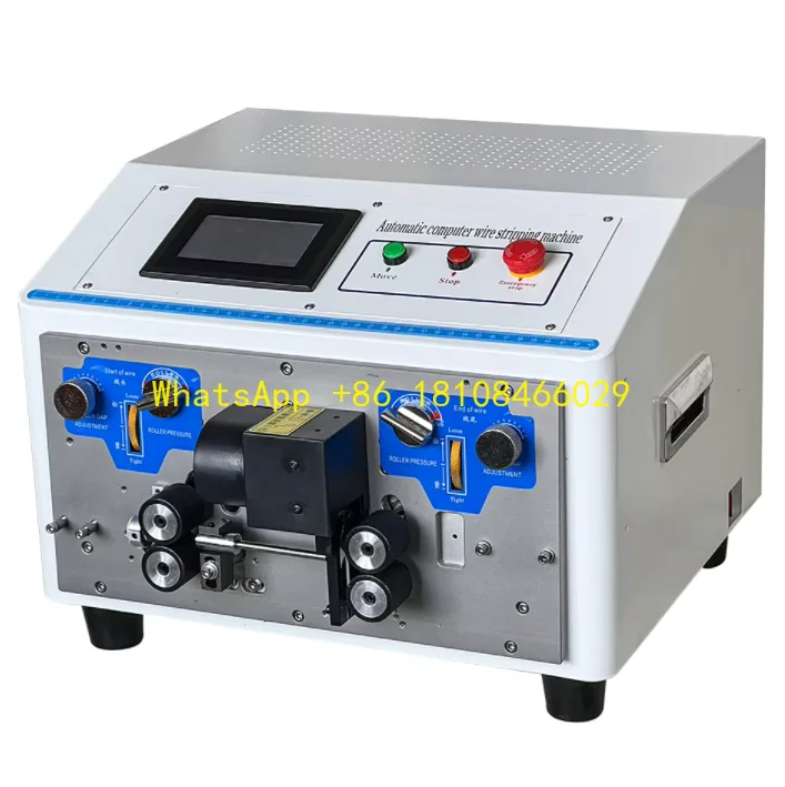 Äußere Abisolieren Schneidemaschine HR-8400 Automatische Abisolieren Maschine Runde Ummantelte Draht Innen Und