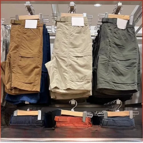 

Легкие дышащие водонепроницаемые нейлоновые орты, повседневные летние брюки средней длины для мужчин и женщин