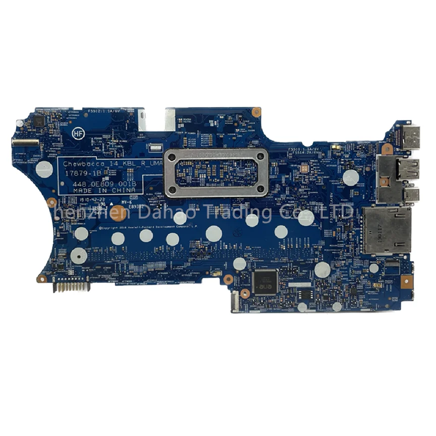 Motherboard untuk HP Pavilion X360 Motherboard Laptop 14-CD dengan i3-8130U i5-8250U i7-8550U CPU L18163-601 L18165-601