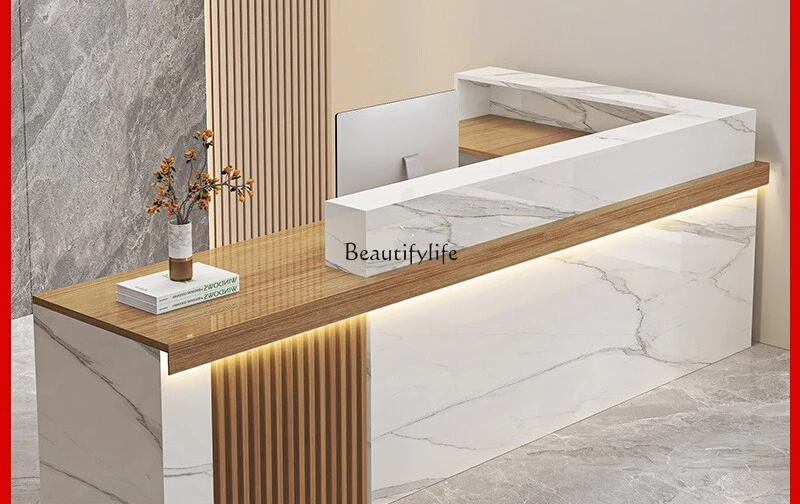 

Cashier Simple Advanced Dining Counter Beauty Salon Front Desk Reception Desk