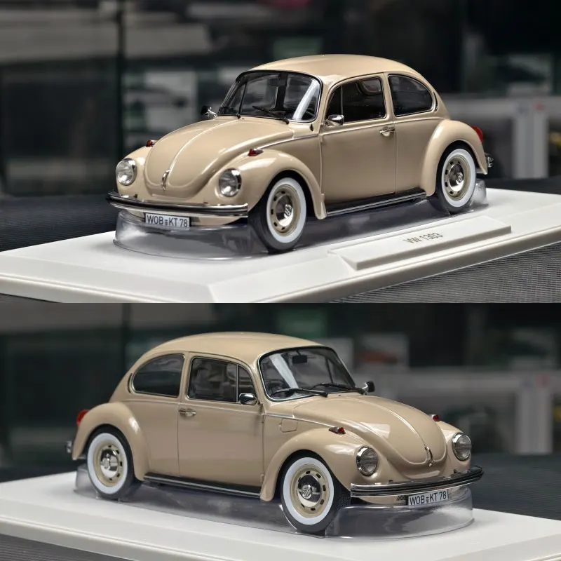 

NOREV 1:18 VW Beetle 1973 die-cast simulation alloy car model, boys' festival gift toy, adult collection decorative item.