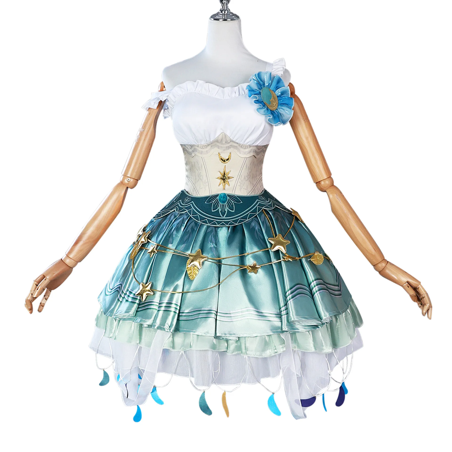 Jogo identidade v deriva luar jogo cosplay traje dança menina querida lolita vestido de festa vestido diário traje completo sett