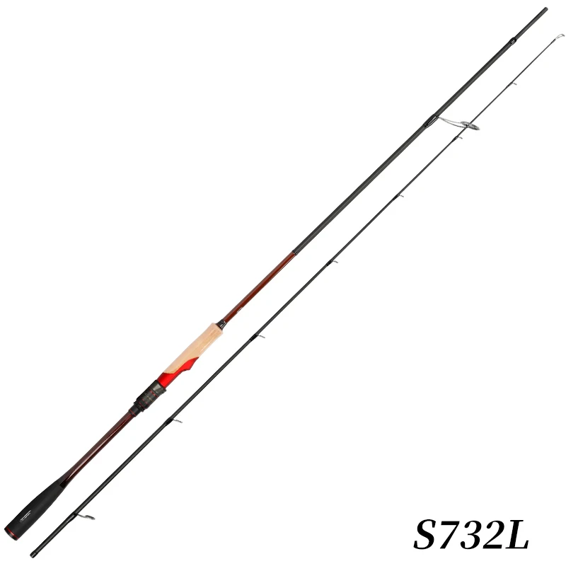 TSURINOYA Casting Rod INSPIRATION FUJI SIC geleider 2.21m 2.28m S732L C732L C762ML Ultralichte & gevoelige koolstofstang voor baarsvissen