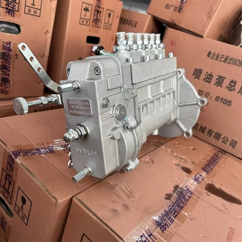 Weifang R6108ZLD 6110ZLD  Engine High Pressure Fuel Pump 150KW Generator Set Parts and Accessories