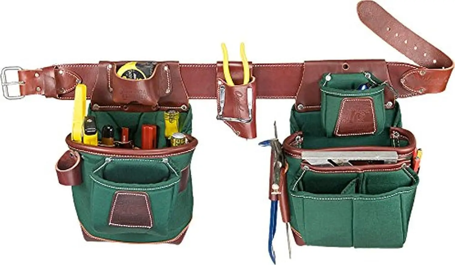 Leather 8585 SM Heritage FatLip Tool Bag Set,Small