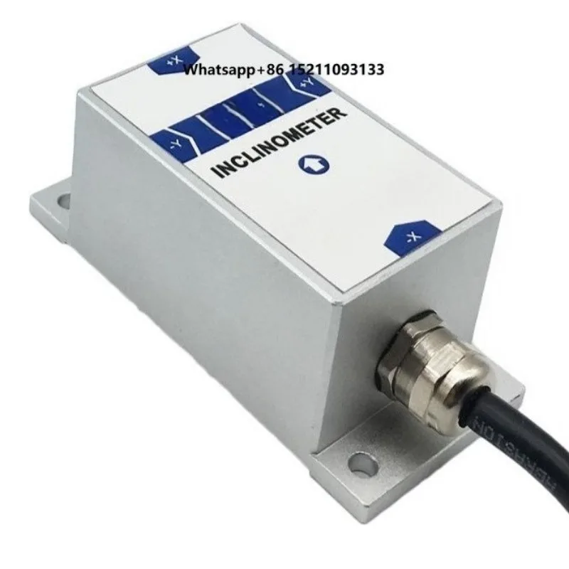 Axis Inclinometer 0.001 Deg Accuracy Tilt Angle Sensor with Digital Output RS232 485 TTL Optional