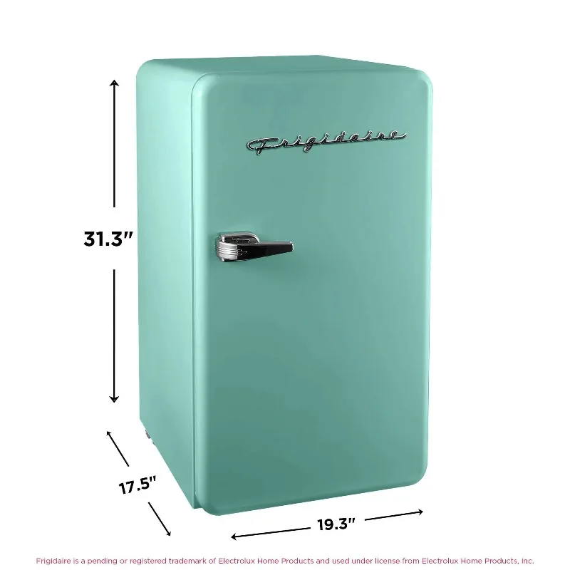 Frigidaire Retro 3.2 CU. ft. Compact Refrigerator - Mint, EFR372, Mint