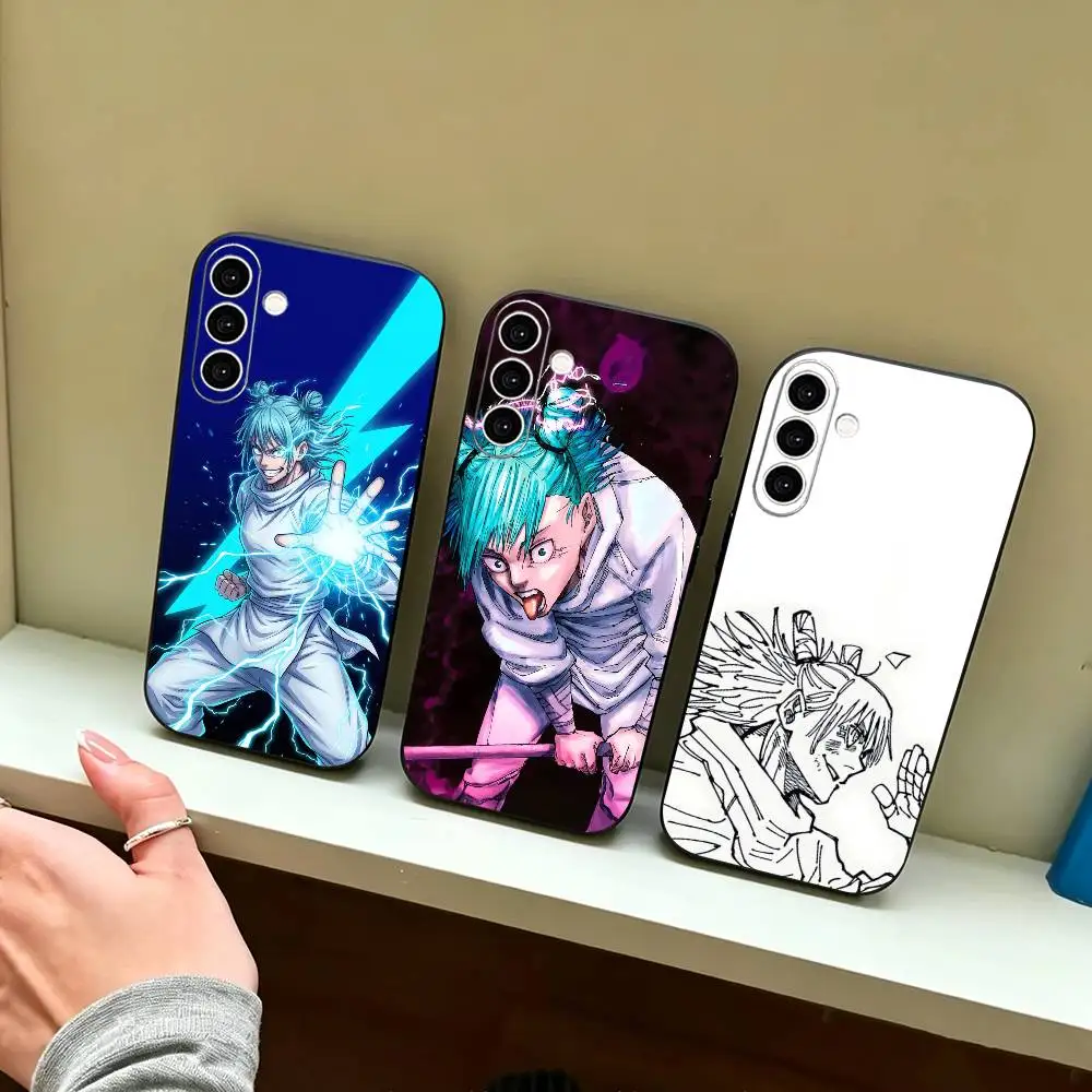 Hajime Kashimo Jujutsu Kaisen Manga  Phone Case For Samsung Galaxy A73,A72,A71,A70,A53,A52,A51,Others Soft Black Cover