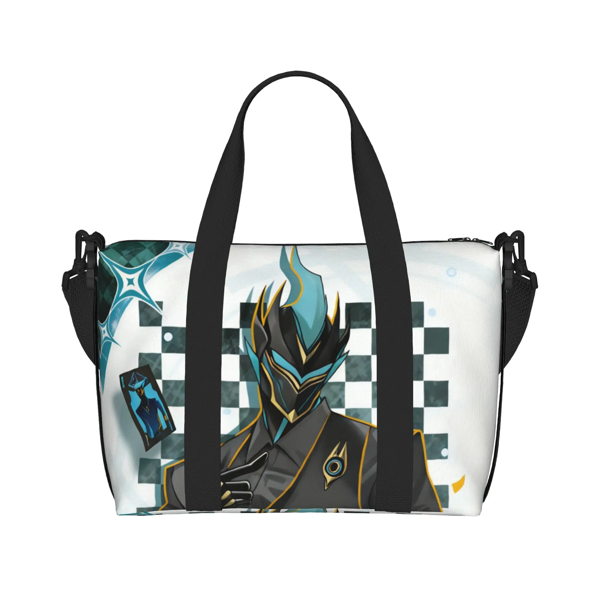 Custom E-Soul To Be Hero X Tote Bag Women Large Capacity Anime Gym Beach Travel Bags