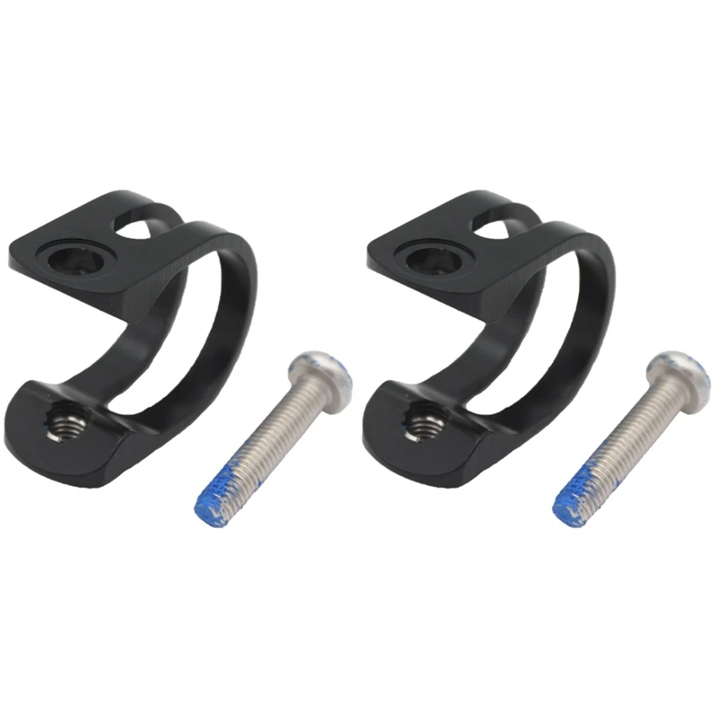 Abrazadera de palanca de freno de bicicleta, perno inoxidable, anillo de abrazadera de palanca de freno de bicicleta para SRAM E7 E9 X0 GUIDE R CODE RSC, 2 uds.