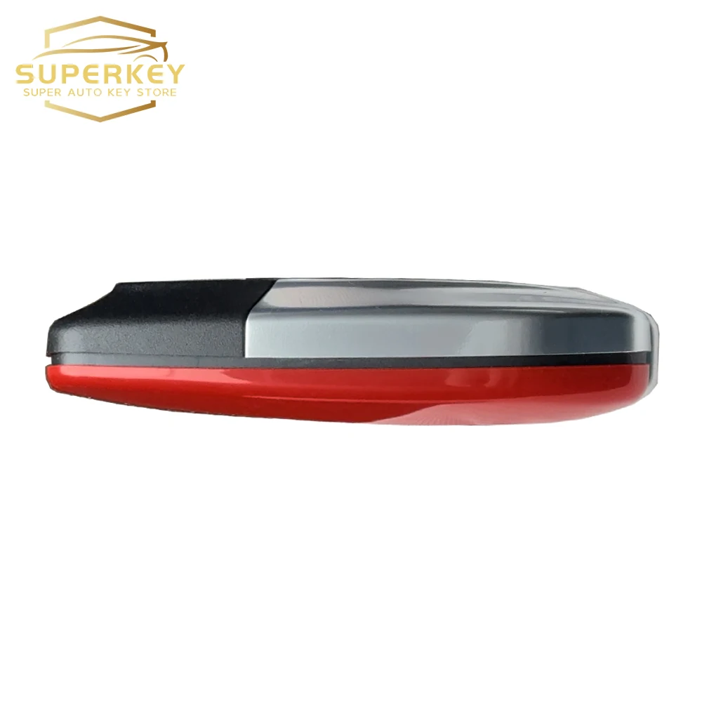 SUPERKEY-Caso de Shell Chave do Carro Fob Remoto, CS094004 para 2014-2020 Ferrari 458 588 488GTB LaFerrari Sem Logotipo, Tampa do Botão 4