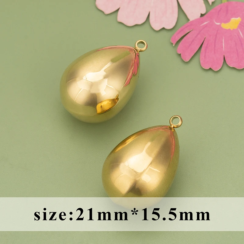 assoonas, 4 Stück/Set, ME60, Schmuckzubehör, 316L-Edelstahl, nickelfrei, handgefertigt, Anhänger, Schmuckherstellung, DIY-Anhänger – Detail 8