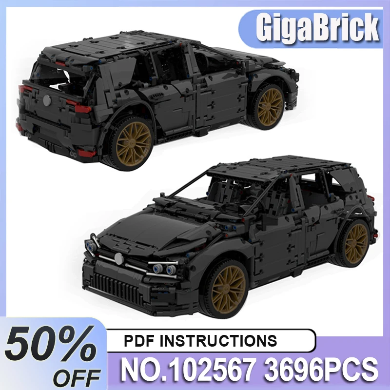 

MOC 102567 Collectible Off-road vehicle Model Striking Crafted Blocks Vehicle Brick Assembly Toys Christmas Gifts For Kids Adult