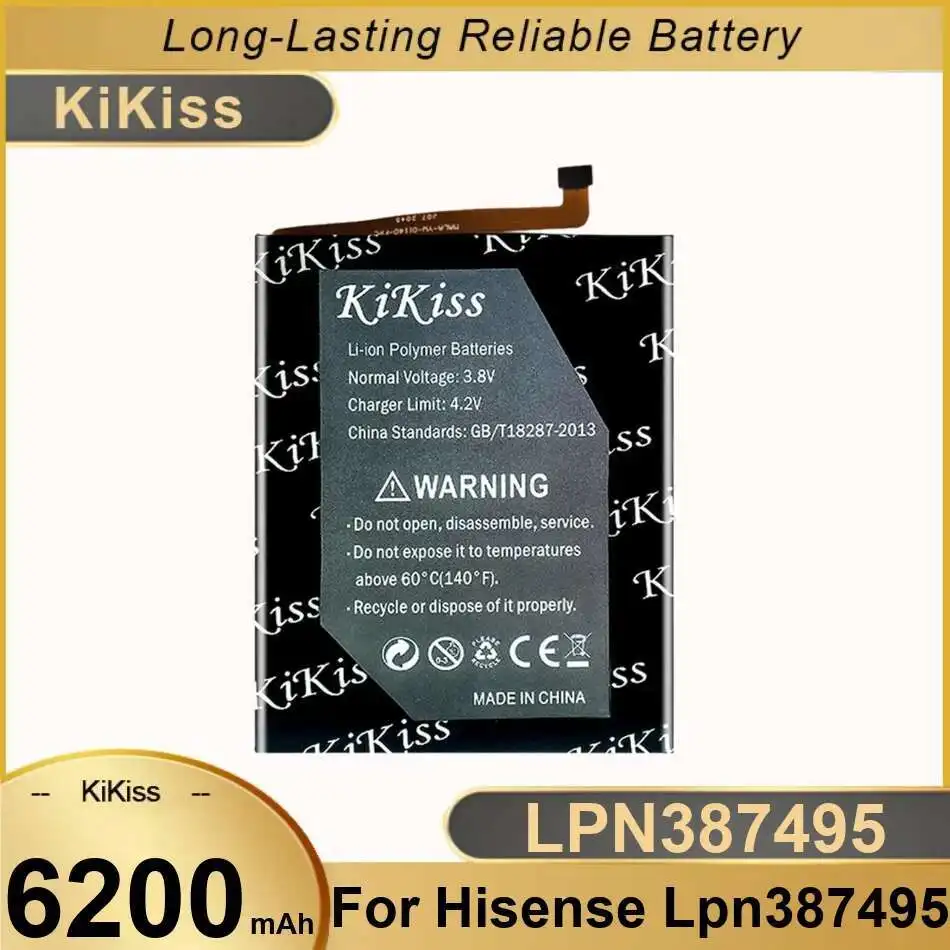 

6200mAh Mobile Phone Battery High Performance For Hisense LPN387495 Fast Charging
