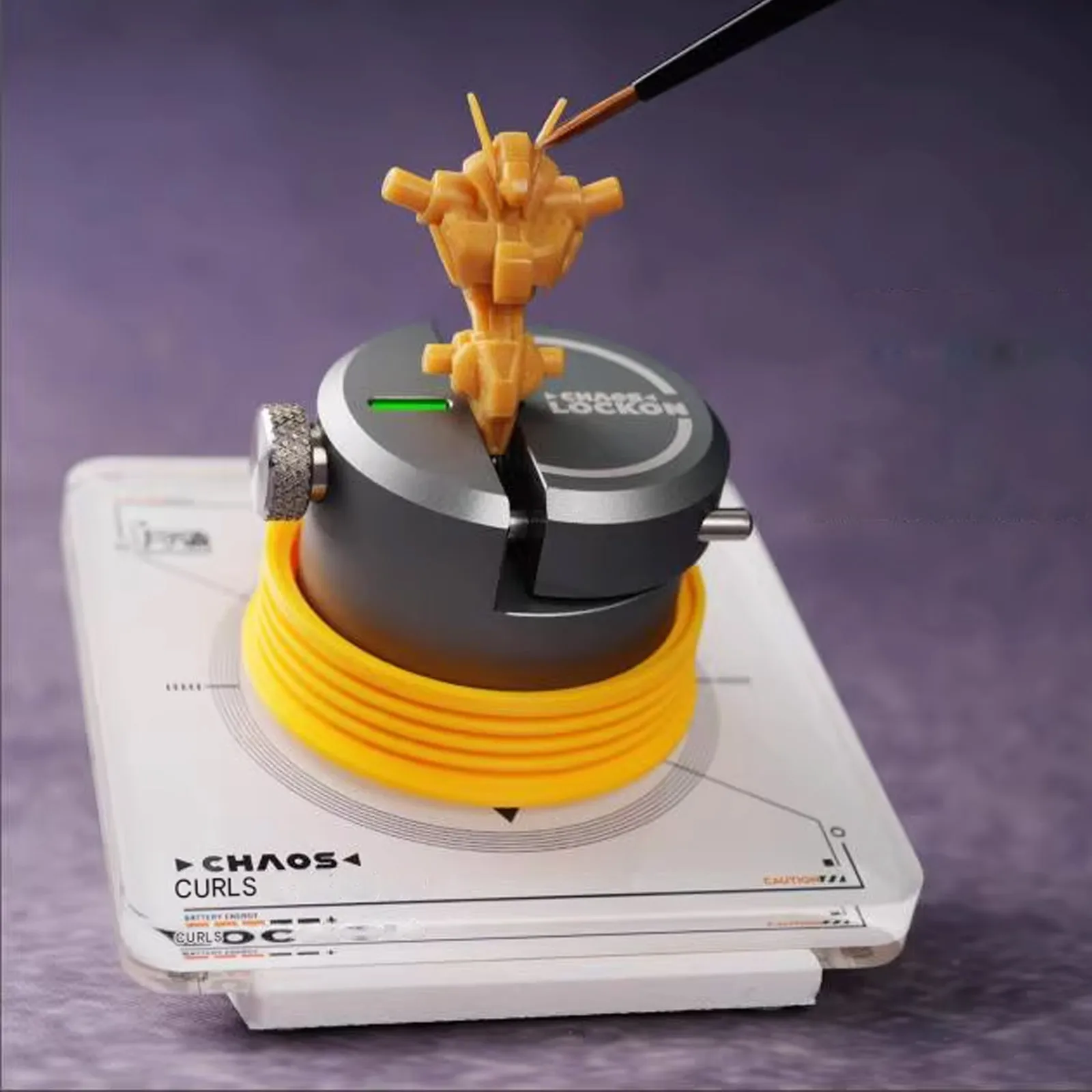 

New Miniature Model Directional Painting Table Hand-coated Rotary Vise Comfort Tilt Design Free Spin for Miniature Scale Model