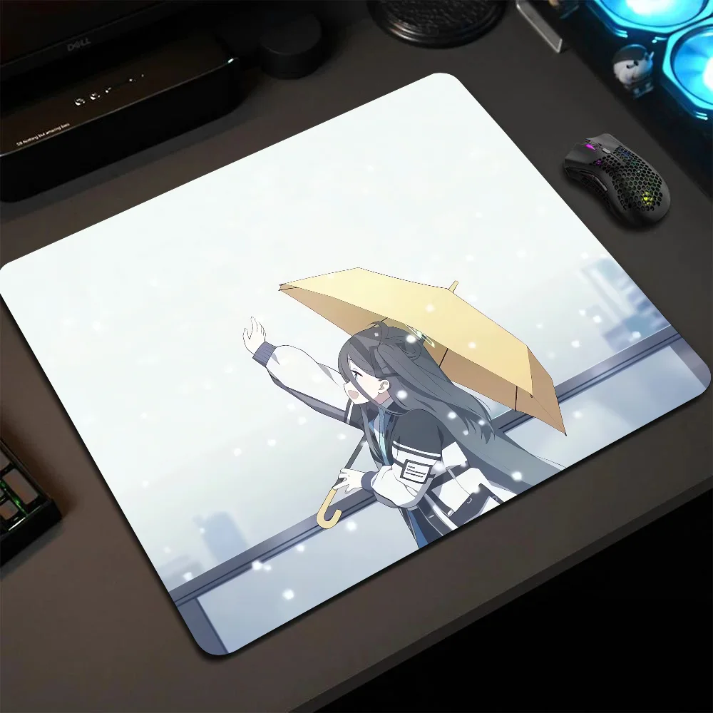 

Tendou Arisu Blue Archive Game Mousepad Small LockEdge Mouse Pad For Gamers Computer Desk Pad Anti-slip Rubber