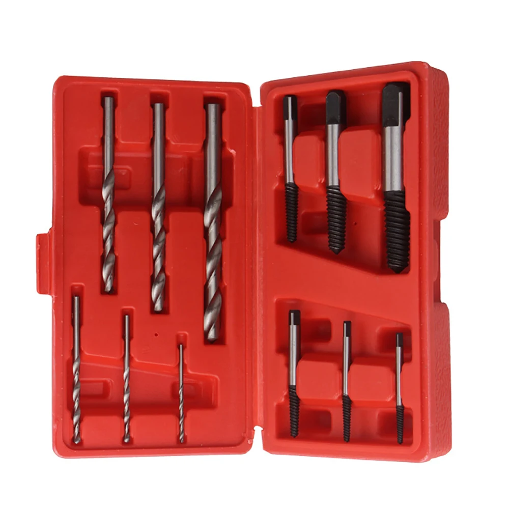 12Pcs Bolt Removal Tool Set Manual Screw Remover Rust Screw Broken Screws Stuck Screw Extractor Kit