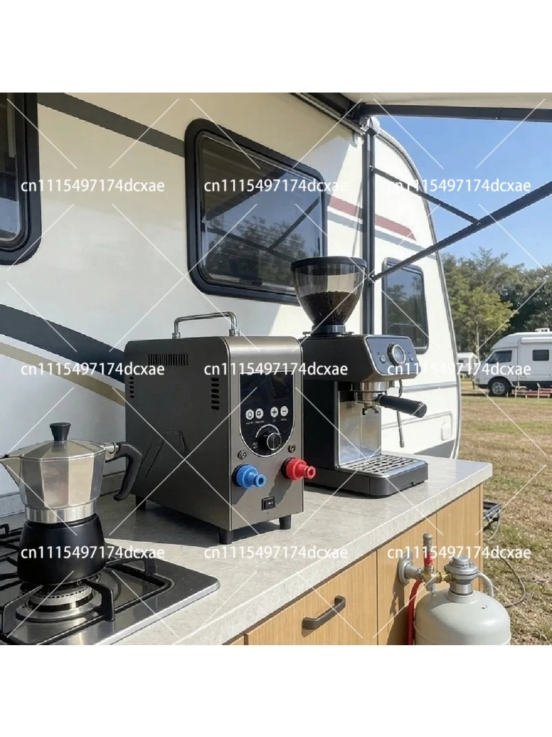 Calentador de Agua Portátil a  - Outdoor Camping Water Heater reseña y precio